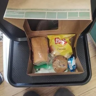 Box lunches for any event pick whole or half Sammies