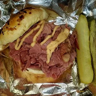 Tender pastrami served on Onion Roll or your choice of bread