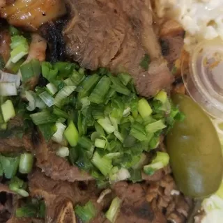 Chicken and Kalbi Plate