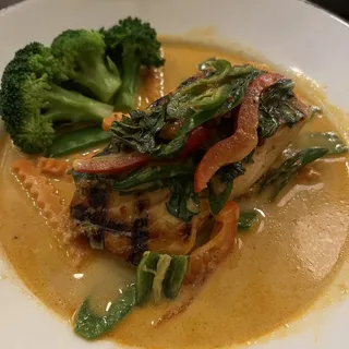 Panang Salmon