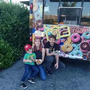 Family fun and dessert enjoyment