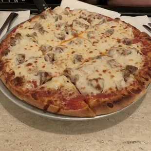 Hand made dough, best pizza in town!