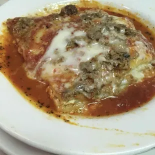 HOMEMADE lasagna