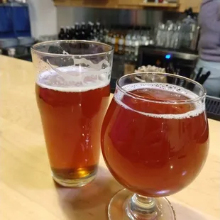 drink, oysters and mussels