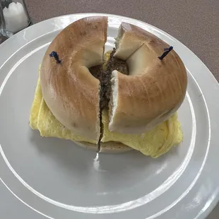 Bagel sandwich