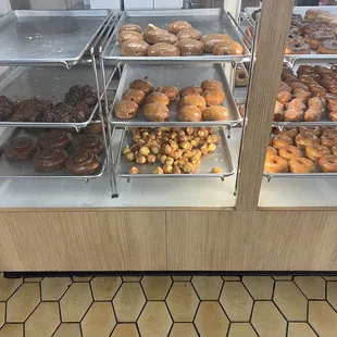 a variety of donuts