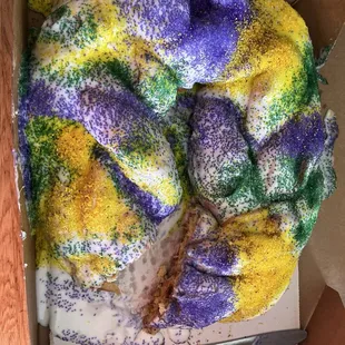 Couldn't wait to take a piece!