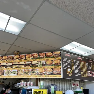 Sandwiches + breakdown of items