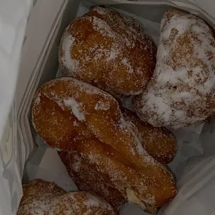 Custard filled