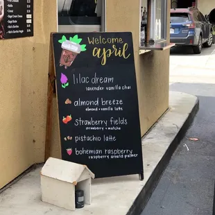 April&apos;s Featured Drinks