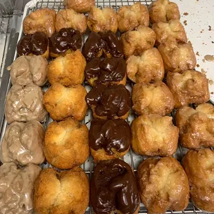 Assorted buttermilk donuts