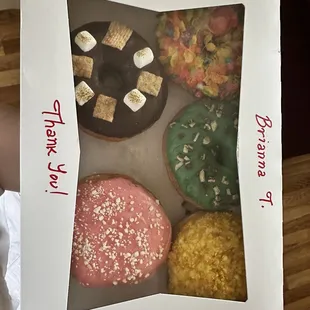 Assorted 1/2 Dozen Gourmet Donuts