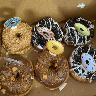 Toasted coconut, oreo, butterfinger
