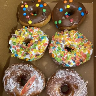 M&amp;M, Fruity Pebbles, PB&amp;J