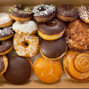Their assorted pastries &amp; donuts.