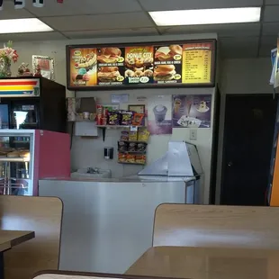 Inside the shop