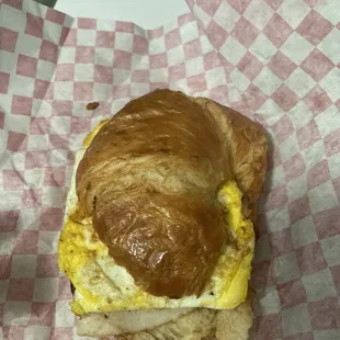 Turkey egg and cheese