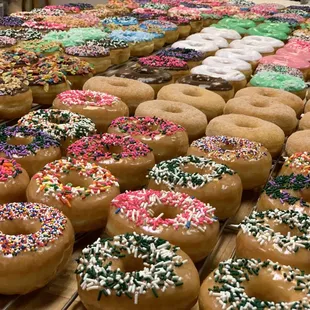 Special order icing donuts