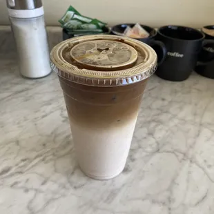 Horchata latte (iced)