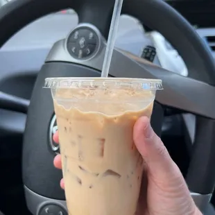 Iced coffee made fresh!