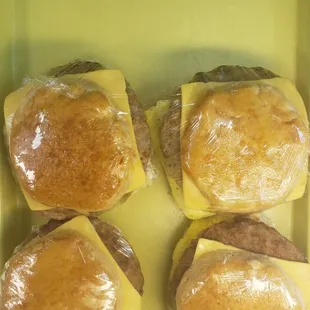 Sausage Egg and Cheese Biscuit 
Your choice of meat. (Sausage, Bacon and Ham)