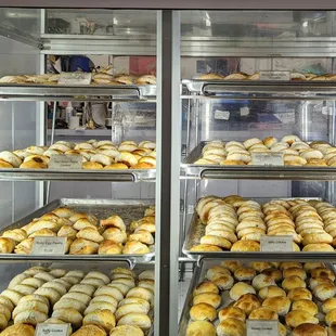 Lots of backed pastries I didn't try