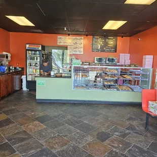 Inside of store