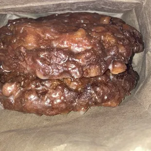 Apple fritters! $2.75 January 2025