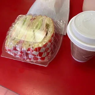 turkey croissant and a coffee a must , sophia is the best she&apos;s really nice and always a good vibe