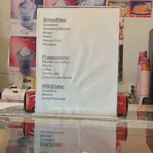 Beverage Menu - 7/2023