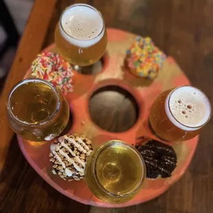 donuts and beer