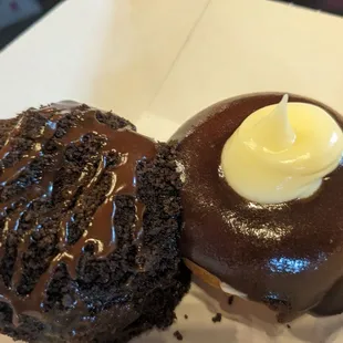 Boston Cream and Death by Chocolate