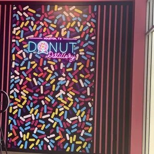 Cool wall near the entrance...tripod is available for anyone who wants to take pics