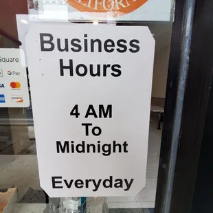 Hours
