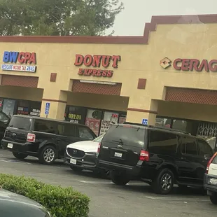 Front of store