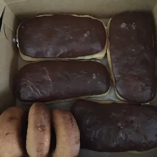 Longjohns &amp; cake donuts