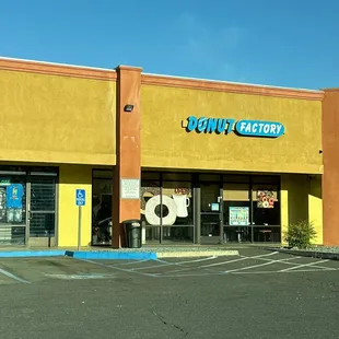 the front of the store