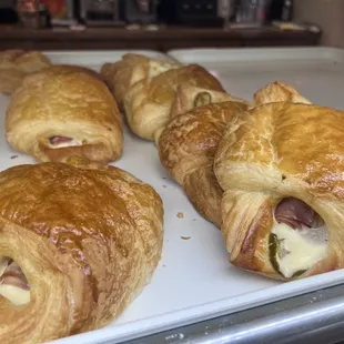 The famous Croissant Ham &amp; Cheese with Jalapeños !