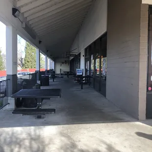 The shop is located around the corner from Rite Aid