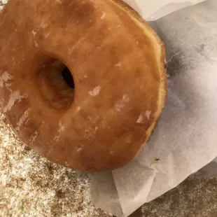 What's in my bag?! Glazed donut!