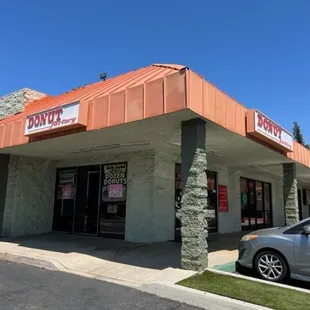 Outside store frontage