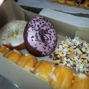 A variety of donuts