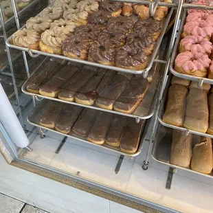 a variety of donuts