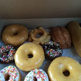 Best donuts hands down. Baked fresh every. Not oily and very soft.