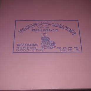 5 stars for Donut Heaven!
