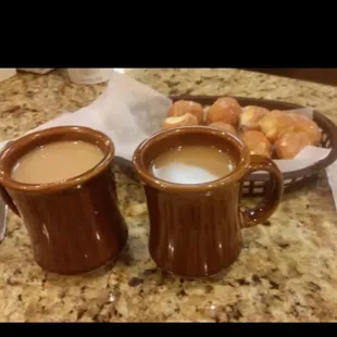 COFFEE AND DONUT HOLES