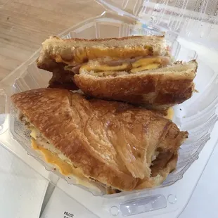 Egg Bacon Cheese Croissants