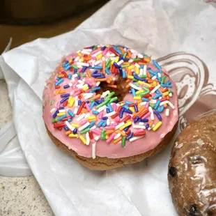 Sprinkles Donut.