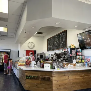 sushi and sashimi, interior