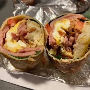 Breakfast Burritos